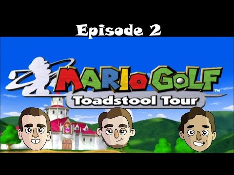 Let's Play Mario Golf: Toadstool Tour Multiplayer Part 2 | A Shared Controller
