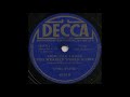 HOW CAN I FACE THIS WEARIED WORLD ALONE / ETHEL WATERS [DECCA 4410 B]