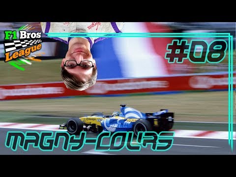 BWOAH - Rennen 8: Magny-Cours | FORMEL E KARRIERE | F1 Bros League | KrazyKennez