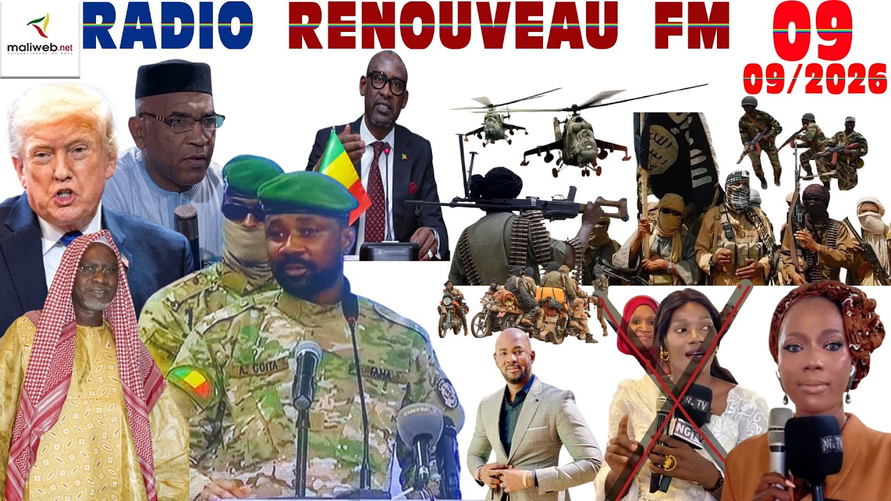 La Revue de Presse de la RADIO RENOUVEAU FM du 09 Septembre 2026