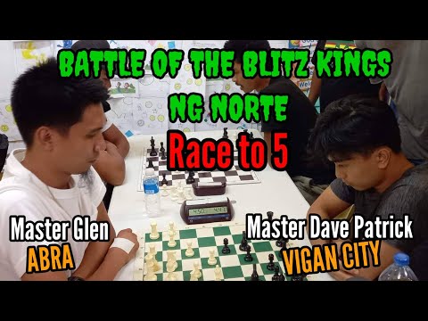 Battle of the Blitz Kings ng Norte | Master Glen vs Dave Patrick 5-5 | Race to 5 -10K | Game 1 and 2