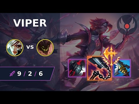 [ Viper ] Riven TOP vs Malphite | NA GRANDMASTER | LOL Season 2023