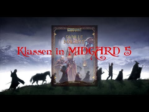 Spielbare Erweiterungsklassen aus Dunkle Mächte |MIDGARD 5