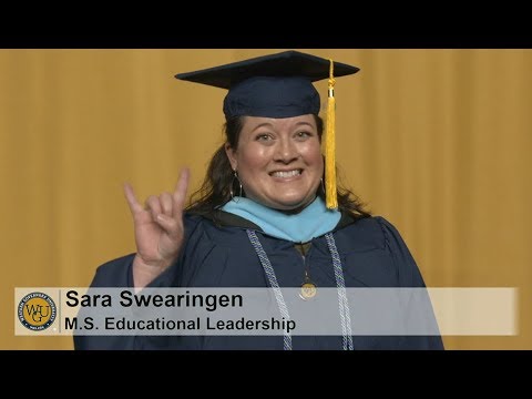 2018 WGU Regional Commencement in Austin, TX - Conferral of Master's Degrees