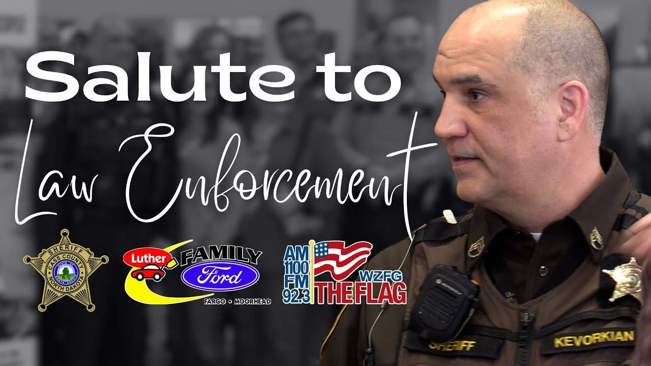 Sgt. Kris Kevorkian & Cass County Sheriff, We Salute YOU!