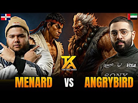 🔥 SF6 ▰ MENARD (Ryu) vs ANGRYBIRD (Akuma) ▰ Street Fighter 6 🔥