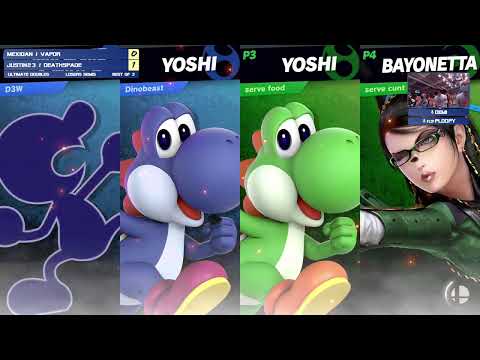 LGS4 Doubles - Mexidan/Vapor Vs. Deathspade/Justin23 - Losers Semis