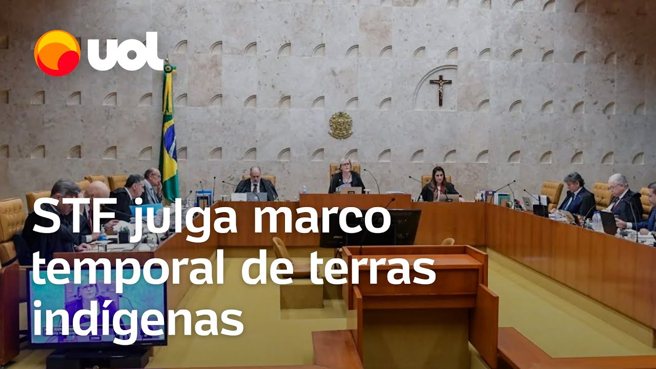 🔴 Marco temporal no STF: Corte julga demarcação de terras indígenas; acompanhe ao vivo