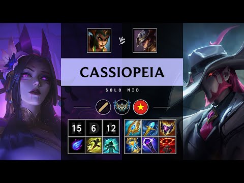 Cassiopeia Mid vs Twisted Fate - VN Challenger Patch 25.14