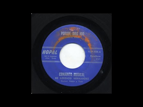 Conjunto Musical  - Porque Dios Mio - Nopal nop-935-a