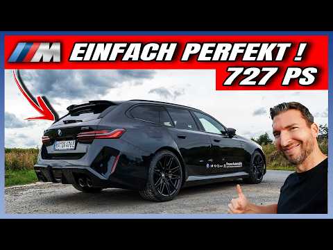 BMW M5 Touring G99 (2025) – Most powerful M5 ever! 727 hp! 100-200 km/h | M for Life