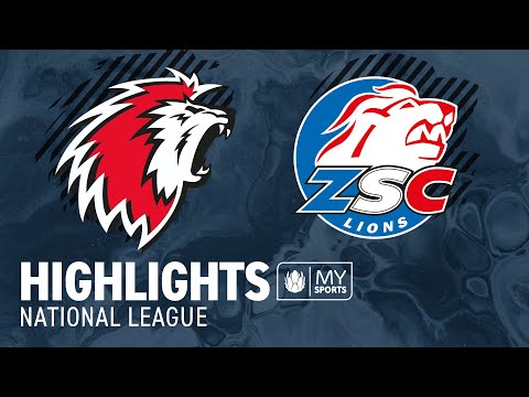 Lausanne vs. ZSC Lions 3:2 n.V. - Highlights National League l Playoff-Viertelfinal, Spiel 1 (1:0)