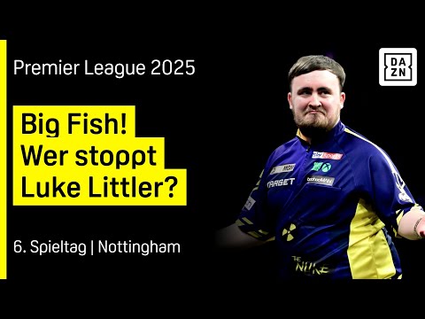 6. Spieltag | Nottingham | Premier League Darts 2025 | DAZN Highlights