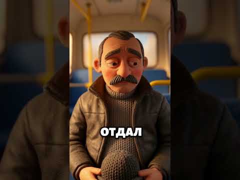 Мужик в троллейбусе повторял одну фразу #анекдот #юмор #анимация #история #shorts