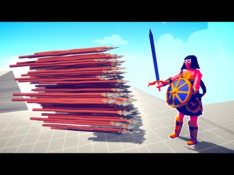 WONDER WOMAN vs 2x EVERY GOD 🦸‍♀️🦸‍♀️🦸‍♀️ | Totally Accurate Battle Simulator (TABS)