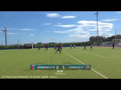 Ronda 1/2 Final. Benirredra C.F "B" 0 - 6 Levante UD "C" (Balilla)