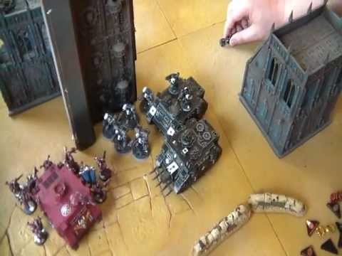 40k AWB Battle Report 17 - Word Bearers VS Black Templars