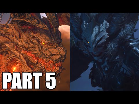 FINAL FANTASY 16 PS5 Walkthrough Gameplay PART 5 -  IFRIT VS GARUDA
