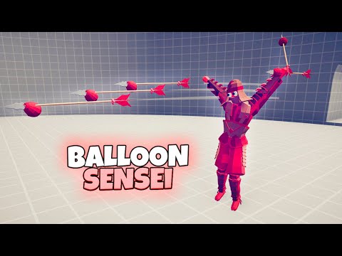 BALLOON SENSEI vs EVERY FACTION | TABS Totally Accurate Battle Simulator Gameplay