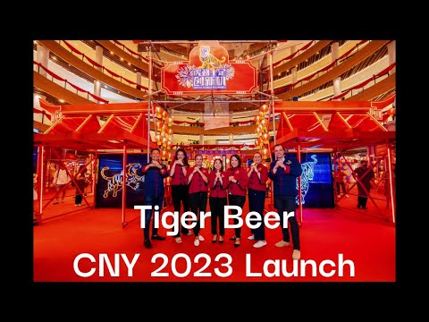 Tiger Beer CNY 2023 Promotion Launch   Gan Gan Chong  Cheers To Bold Beginnings