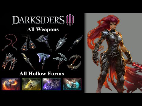 【Darksiders III】Fury's Moveset | All Weapons, Hollow Forms & Havoc Form