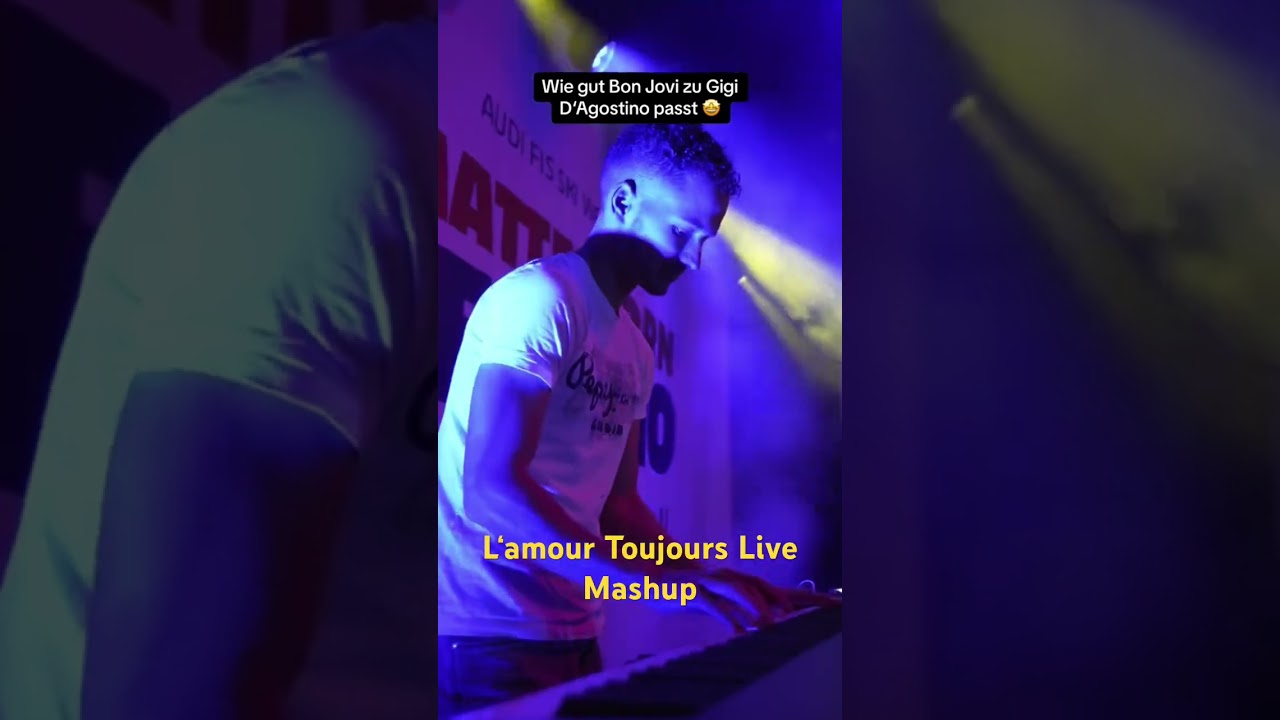 Live Mashup L'Amour Toujours - Live Keyboard
