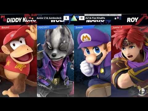 Ascension VII SSBU Doubles Winners Quarters - Junior Z & JumboJack (Red) vs AZ & Fizz Khalifa (Blue)