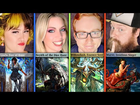 Eric's Not Allowed to Play Blue Anymore | Maeve v. Neyith v. Giada v. Willowdusk | MTG Commander