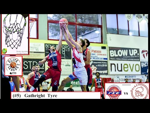 Gathright Tyre, 28(2)pt 3reb 2stl [GS Eleftheroupoli BC vs Aias Evosmou BC](29.11.23)