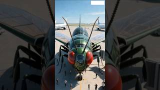 "Would You Fly in a Fly-Themed Airplane?"✈ #airplane #plane #travel #automobile #aviation #unique