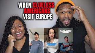 🇩🇰 American Couple Reacts "When CLUELESS AMERICANS Visit EUROPE: Denmark"