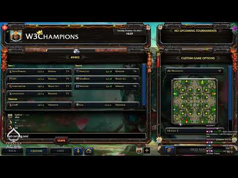 4v4 Showmatch - Europe vs China, 10.10.2023