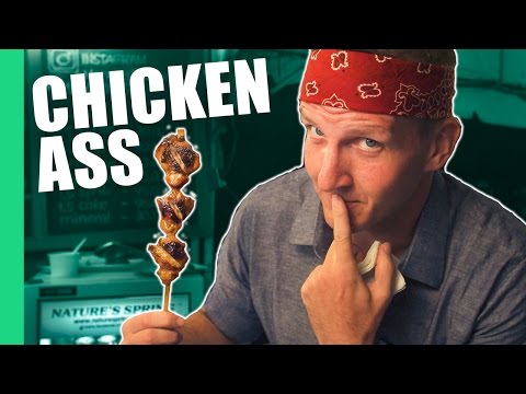 Eating Chicken Ass in the Philippines - Sugbo Mercado Market in Cebu City Video
