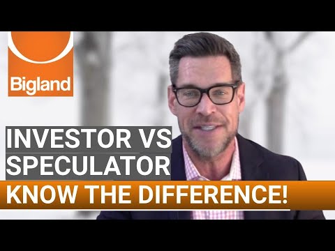 Investor vs Speculator: Know the Difference!