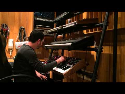 Tweaking knobs live on the Prophet 6