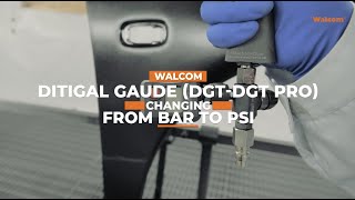 Changing from BAR to PSI // Digital Gaude (DGT-DGT PRO)