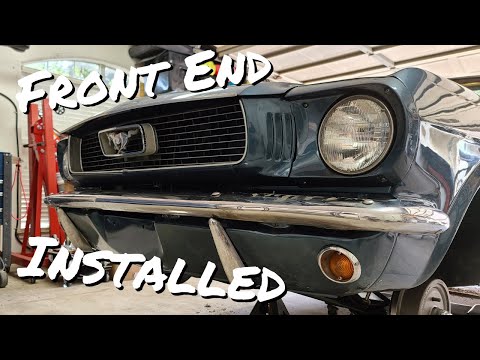 1966 Mustang Front End Installed
