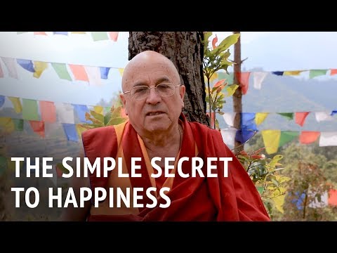 The Simple Secret to Happiness | Matthieu Ricard