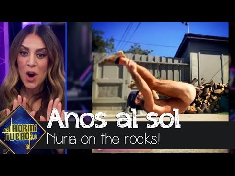 Nuria Roca muestra la última tendencia de Instagram: solearte el ano - El Hormiguero 3.0