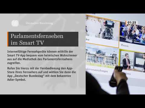 Live aus dem Bundestag