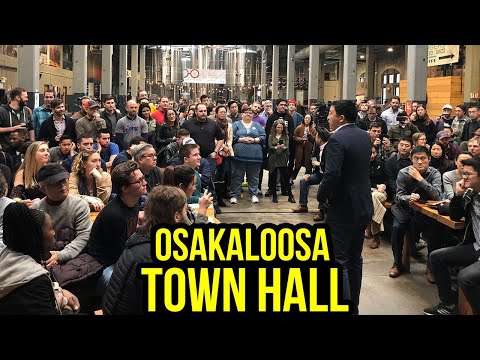 ライブ: アイオワ州オスカロサのアンドリュー・ヤン・タウンホールでイヴリン・ヤンと（Q&A (LIVE: Andrew Yang Town Hall in Oskaloosa, Iowa with Evelyn Yang (Q&A))