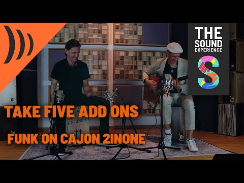 Schlagwerk TAKE FIVE Cajon Add Ons - FUNK with CAJON 2inOne