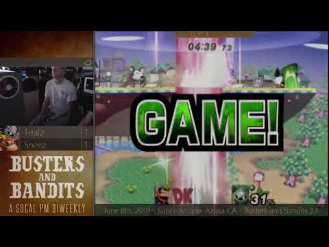 Busters & Bandits 33 - Winners Semis ft. Tealz (Meta Knight) VS Sneez (Diddy Kong)