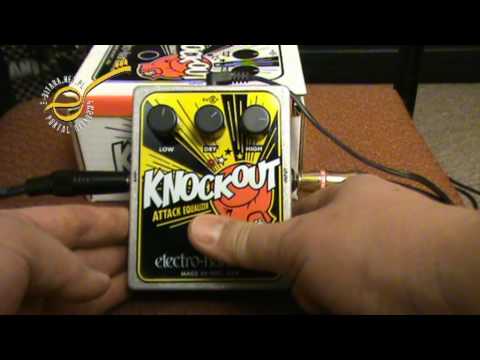Electro Harmonix EHX KnockOut Attack EQ demo - test na E-GITARA.net.pl