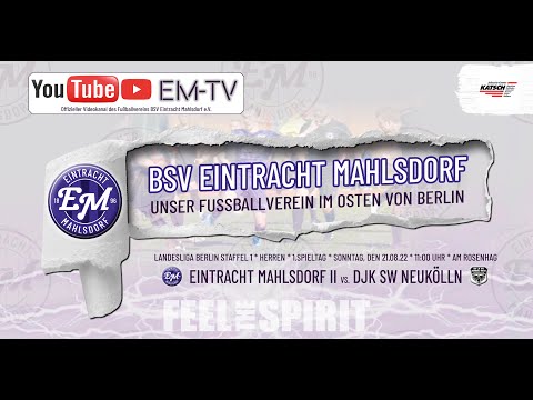 Highlights 1.Punktspiel -  2.Herren - Eintracht Mahlsdorf vs SW Neukölln  (21.08.22)