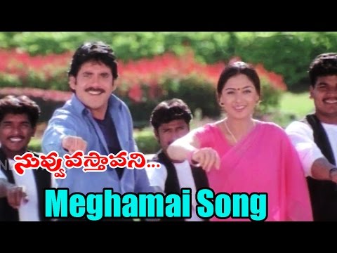 Nuvvu Vasthavani Songs - Meghamai - Akkineni Nagarjuna, Simran Bagga  - Ganesh Videos