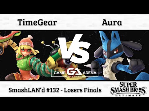 SmashLAN'd 132: TimeGear (Min Min) vs. Aura (Lucario) - Losers Finals
