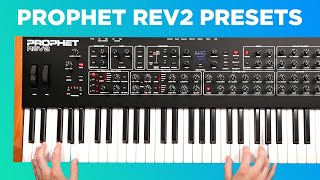 Video thumbnail for Dave Smith Instruments Prophet Rev2 Presets by Perfect Circuit