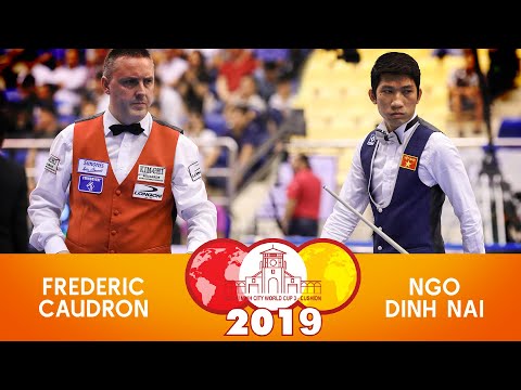 3-Cushion HoChiMinh World Cup 2019 - Caudron vs Ngo Dinh Nai