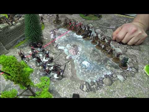 AZOGS JÄGER VS THRORS ARMEE Mittelerde Tabletop BR (Deutsch)